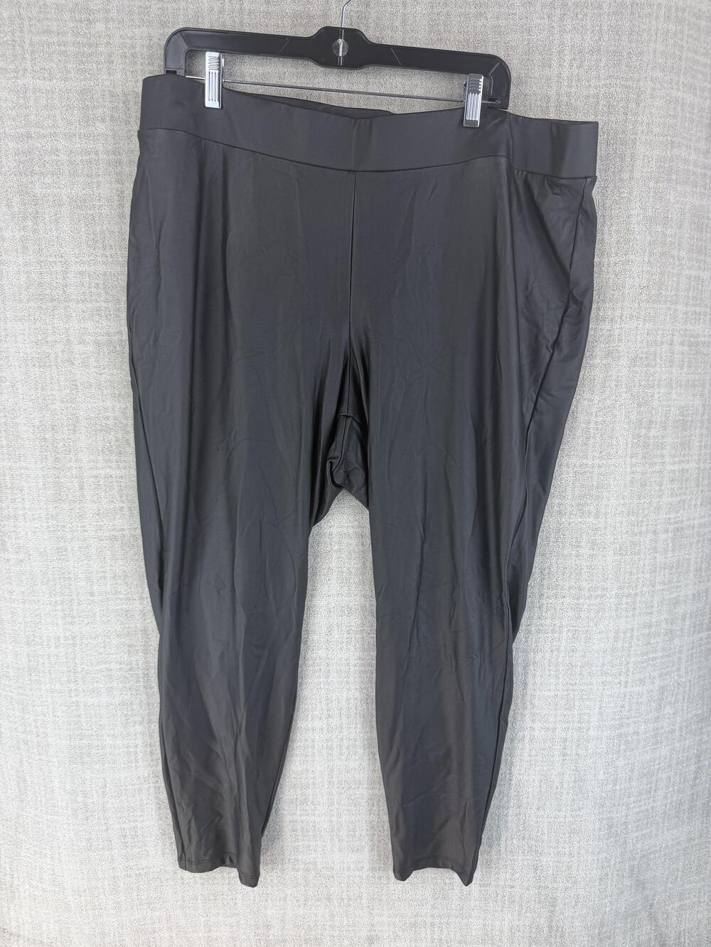 Torrid Pants Womens 3 Plus Black Jegging Pull On Elastic Waist Stretch
